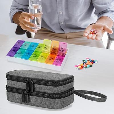 Trunab Medicine Storage and Organizer Bag Empty, Pill Bottle