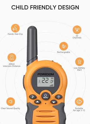  Walkie Talkies, MOICO Long Range Walkie Talkies for