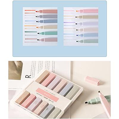 Aesthetic Highlighter Pastels 12 Pack Assorted Colors Bible