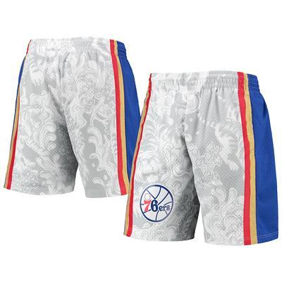 Men's Mitchell & Ness Red Miami Heat Hardwood Classics Lunar New Year Swingman  Shorts