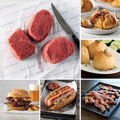  Omaha Steaks Supreme Gift Package (4x Butcher's Cut Filet  Mignons, 4x Boneless Pork Chops, 4x Kielbasa Sausages, 4x PureGround Filet  Mignon Burgers, 4x Gourmet Jumbo Franks, 1 lb. Applewood Smoked