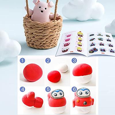 CiaraQ 36 Colors Air Dry Clay Kit, Modeling Magic Clay, Ultra Light  Plasticine Clay for Kids, Teens, Beginners. Creative Art