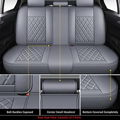 IVICY Linen Car Seat Cover for Cars - Soft & Breathable Front Premium  Covers with Non-Slip Protector Universal Fits Most Automotive, Vans, SUVs