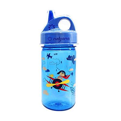 Nalgene Kids Grip-N-Gulp Water Bottles, Leak Proof Sippy Cup, Durable, BPA  and BPS Free, Dishwasher Safe, Reusable and Sustainable, 12 Ounces