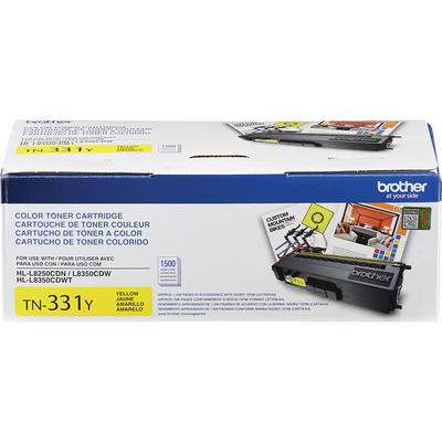 Made By Brother TN229Y Standard Yield Laser Yellow Toner Cartridge