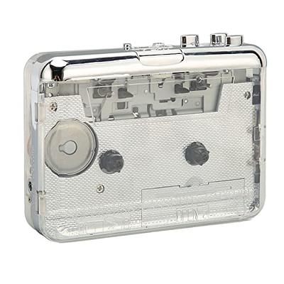 Cassette to MP3 Converter, Portable Cassette Player Recorder with 3.5mm  Earphones, Walkman Cassette Audio Music Player Tape to MP3 Converter  Powered