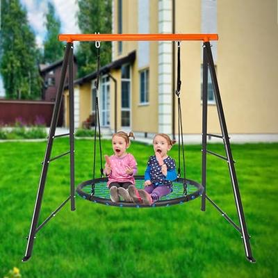 Trekassy 440lbs Extra Large Metal Heavy Duty A-Frame Swing Stand