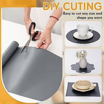 Waterproof Drawer Mat Shelf Liner for Kitchen Cabinet Cupboard EVA  Oil-proof Placemat Closet Table Non-slip Mat