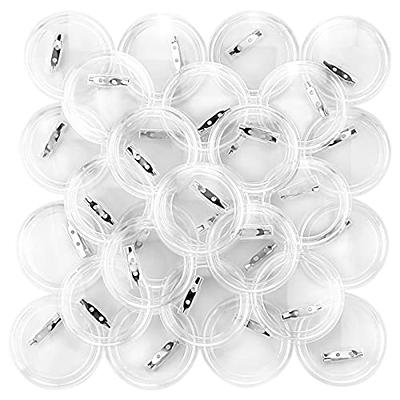 1.25inch Blank Button Making Supplies,25Pcs Badge Parts for Button Maker  Machine