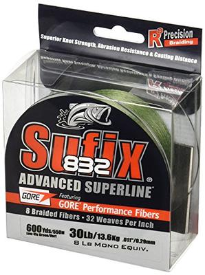  Sufix 832 Advanced Superline Braid, Camo, 80-Pound