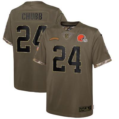 Youth Nike Nick Chubb Brown Cleveland Browns Game Jersey