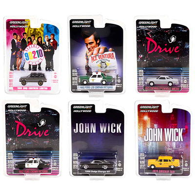 Street Freaks 2023 Set B of 6 Cars Release 1 1/64 Diecast Model Cars by Johnny Lightning