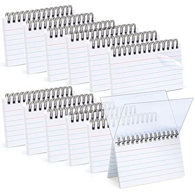 4x6 Tabbed Index Card, White, 48 Pk