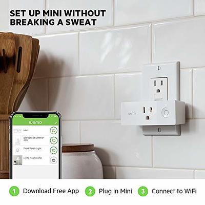 Deco Gear 2 Pack WiFi Smart Plugs (Compatible with  Alexa & Google  Home)