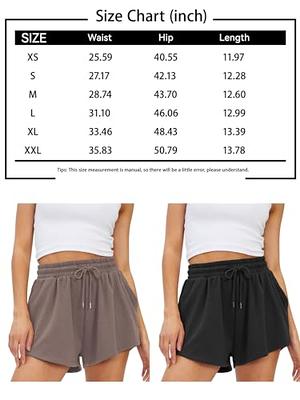 Trendy Queen Womens Sweat Shorts Casual Summer Comfy Lounge Athletic Shorts  Elastic Cotton Running Shorts High Waisted Shorts Khaki - Yahoo Shopping