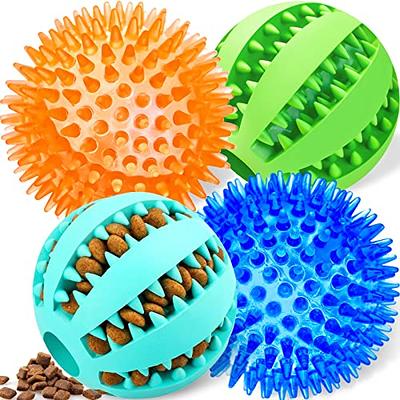 HIPPIH Dog Puzzle Toys 2 Pack, Interactive Dog Toys for Large Dogs & Small  Dogs, Puppy Toys for Treat Dispensing, Durable Dog Balls for Teeth