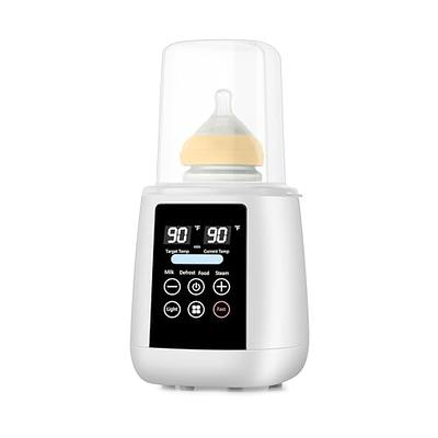 Baby Bottle Warmer, 5-in-1 Fast Baby Milk Warmer for Breastmilk or Formula  Bottle Warmer Milk Warmer with 3 Shaking Modes/Keep