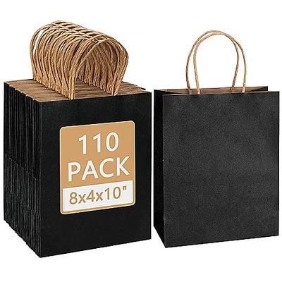 Juvale 24-pack Small Gift Bags With Handles, 5.3x3x8.5 Inch Bulk Kraft Paper  Material Brown Bags, Use For Birthday Party Favors, Reusable Grocery :  Target