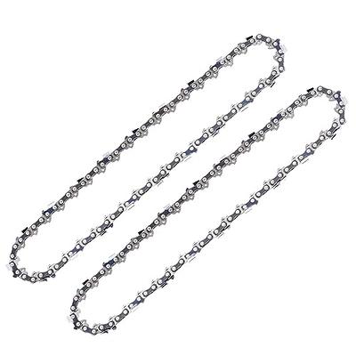 Jujubean 6 Inch Chainsaw Chain, 2Pcs Replacement Chains for