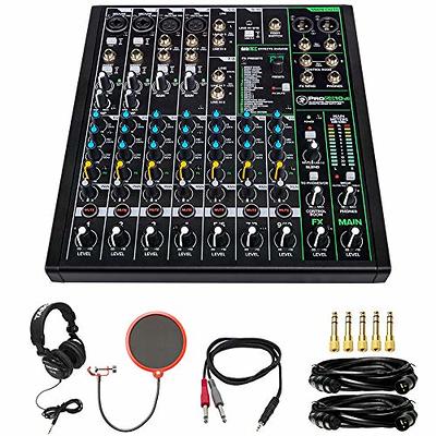 Tascam Podcast Bundle with Four Sets of TM-70 Dynamic Microphones