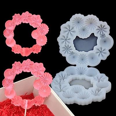 mostsom Silicone Lollipop Molds,Chocolate Candy Mold Lollypop Sucker Molds  Flower Honeycomb Chocolate Hard Candy Molds No Sticks 2PCS (A_ Flower Round  Ring) - Yahoo Shopping