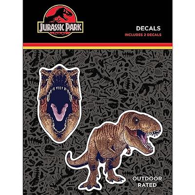 Jurassic Park T-Rex Dinosaur Decals - Set of 2 Waterproof Vinyl Stickers  for Car Truck Water Bottle Laptop Skateboard - Jurassic World Stickers -  Yahoo Shopping