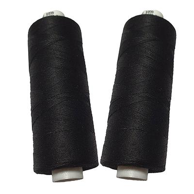 Black Cotton Threads Of 80 Weight 1 Or 5 Pcs Bobbin 500 M Cotto For Craft  Hand & Machine Quilting Sewing Linen Hit - Yahoo Shopping