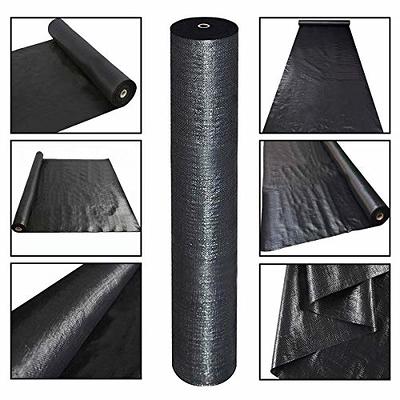 Kdgarden Premium 5oz Pro Weed Barrier Landscape Fabric Ground Cover Heavy  Duty Commercial Anti-Weed Gardening Mat, 6ft x 250ft, Black - Yahoo Shopping