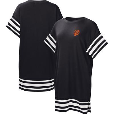 Women's Touch Black San Francisco Giants Cascade T-Shirt Dress - Yahoo  Shopping