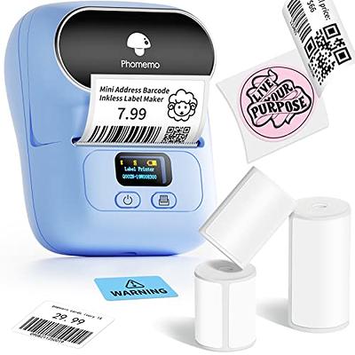 Phomemo Label Maker with 3 Labels- M110 Portable Bluetooth Label Maker  Machine for Small Business, Barcode, Address, Logo, Clothing, Jerwery,  Compatible with iOS & Android, Blue - Yahoo Shopping