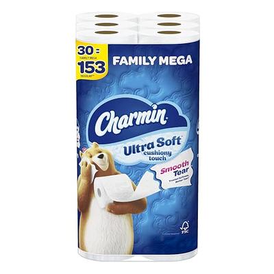 Charmin Ultra Soft Toilet Paper, Family Mega Roll with Cushiony