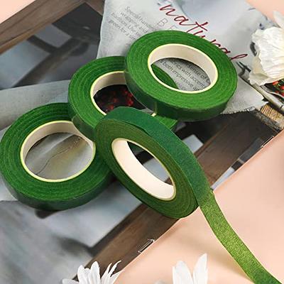 6 Colors Floral Tapes Flower Adhesives Stem Wrap Tape (dark Green