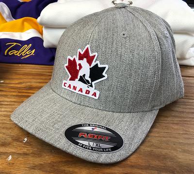 Twill - Canada Crest Flexfit Embroidered Shopping Hat Yahoo A With