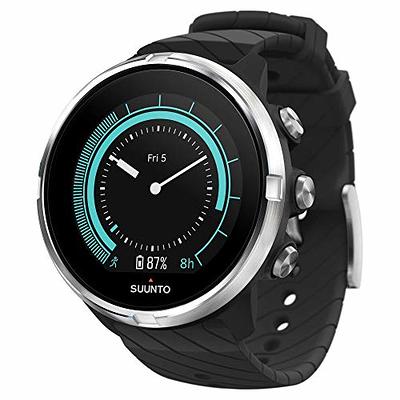 Suunto 9 Baro White Multisport GPS Watch with Hear Rate Belt