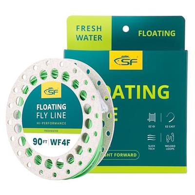 Maxcatch Double Taper Floating Fly Fishing Line: 2-8F, 100 ft in Orange or  Moss Green (Fluo Yellow, DT3F) - Yahoo Shopping