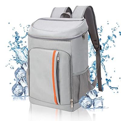 Cooler Backpack Insulated Waterproof 30 Cans, Large Leak Proof Insulated Backpack  Coolers, Beach Cooler Bag for Men Women to Beach Lunch Picnic Camping  Hiking Fishing Travel Trips Works - Yahoo Shopping