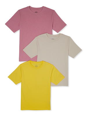 No Boundaries Juniors' Short Sleeve Twist Front T-Shirt, 2-Pack 