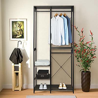 cheap metal floor clothes hanger standing