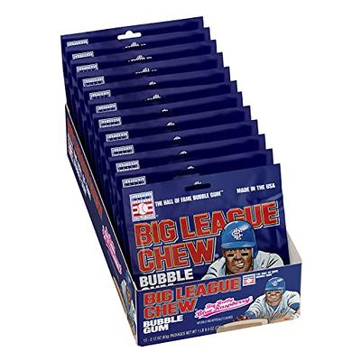 Big League Chew Bubble Gum Packs - Original: 12-Piece Box