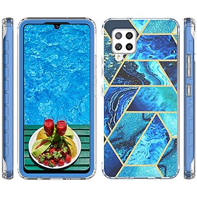 Rancase for Galaxy A14 5G Case,[2 Tempered Glass Screen Protector + 2  Camera Lens Protector ] Three Layer Heavy Duty Shockproof Hard Plastic+Soft