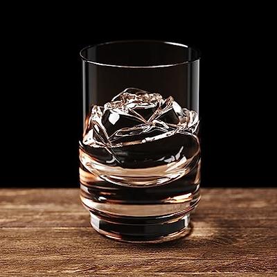 Rose Clear Ice Cube Maker: 2.5 Inch Crystal Clear Ice Cube Tray - 3D Rose  Large Ice Ball Maker - Flower Shape Ice Cubes for Whiskey Cocktails Bourbon  - Yahoo Shopping