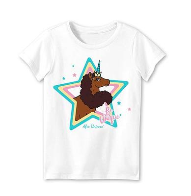 Afro Unicorn Girls 3-Piece Set, 3-Pack Short Sleeve T-Shirt Bundle Set for  Kids and Toddlers (Size 5, Yellow/Pink/White) - Yahoo Shopping