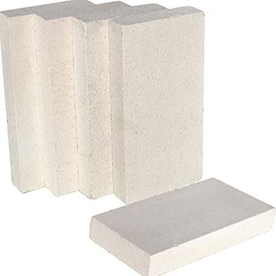 SIMOND STORE Insulating Fire Brick - 2500F Rated - 2-1/2 x 4-1/2 x 9 -  Soft Fire Bricks for Forge Pizza Oven Wood Stove Kiln Fireplace Fire Pit