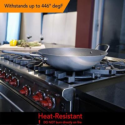 Stove Gap Covers (2 Pack), Heat Resistant Silicone Oven Gap Filler Seals  Gaps Between Stovetop and Counter, Easy to Clean (21 Inches, Black) 