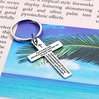 Religious Gifts for Women Christian Gifts for Men Car Hanging Ornament  Bible Verse Faith Gifts for Teen Boys Inspirational Baptism Gift Birthday