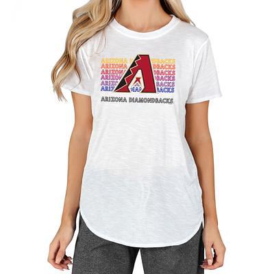 Women's Concepts Sport White Houston Astros Gable Knit T-Shirt