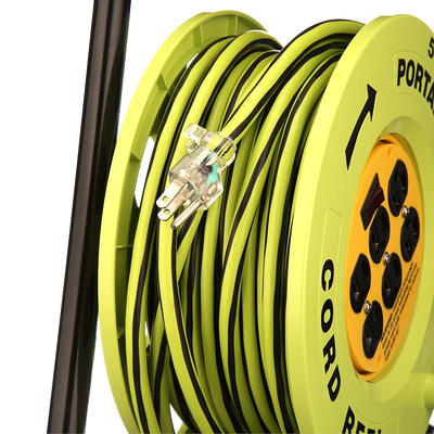 ReelWorks 80' 12AWG Extension Cord Reel