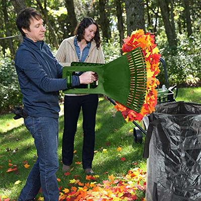 Large Yard Dustpan-type Garden Bag For Collecting Leaves