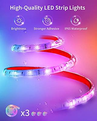 Smart Color Changing Christmas Lights: 131ft 400 LED WIFI App