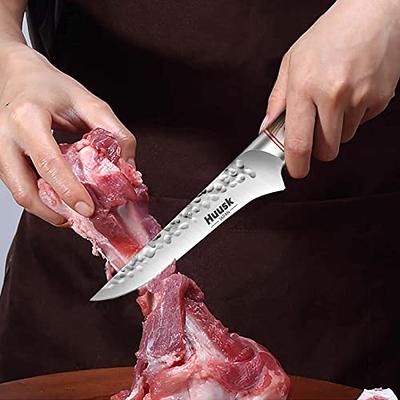 Cleaver Knife,8 Inch Meat Cleaver Chopping Knives German Stainless Steel  Chef Knife Vegetable Chopper Butcher Knife for Home and Restaurant 